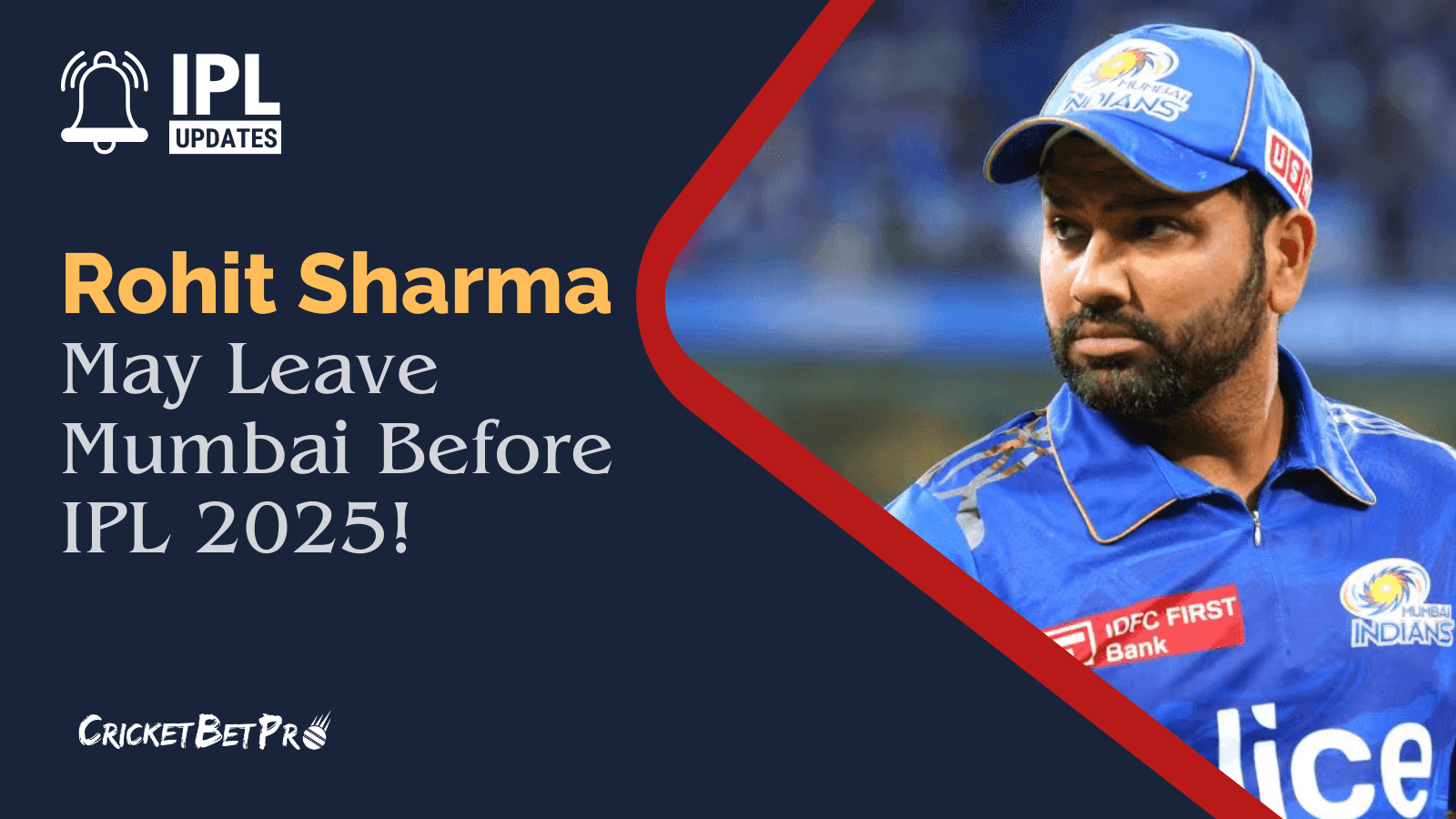 Rohit Sharma May Leave MI Before 2025