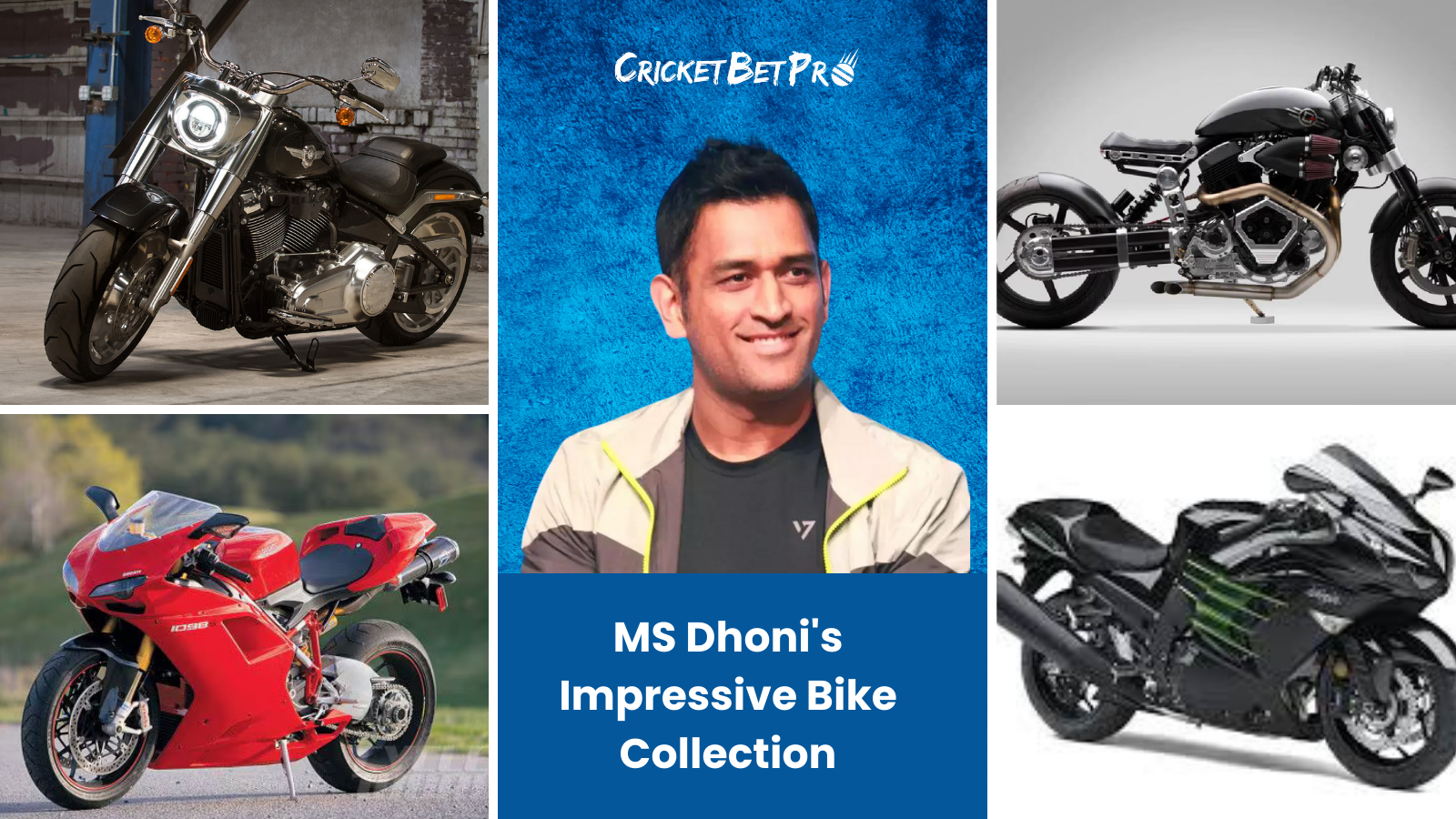MS Dhoni's Impressive Bike Collection