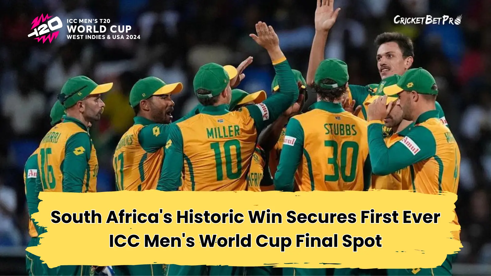 South Africa's Historic Win Secures First Ever ICC Men's World Cup ...