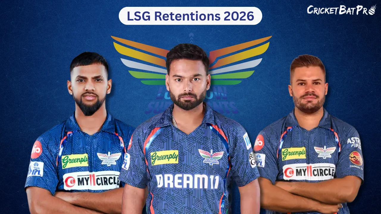 LSG Retentions 2026 Full Confirmed Players List & Full Squad Update Before IPL 2026 Mini Auction