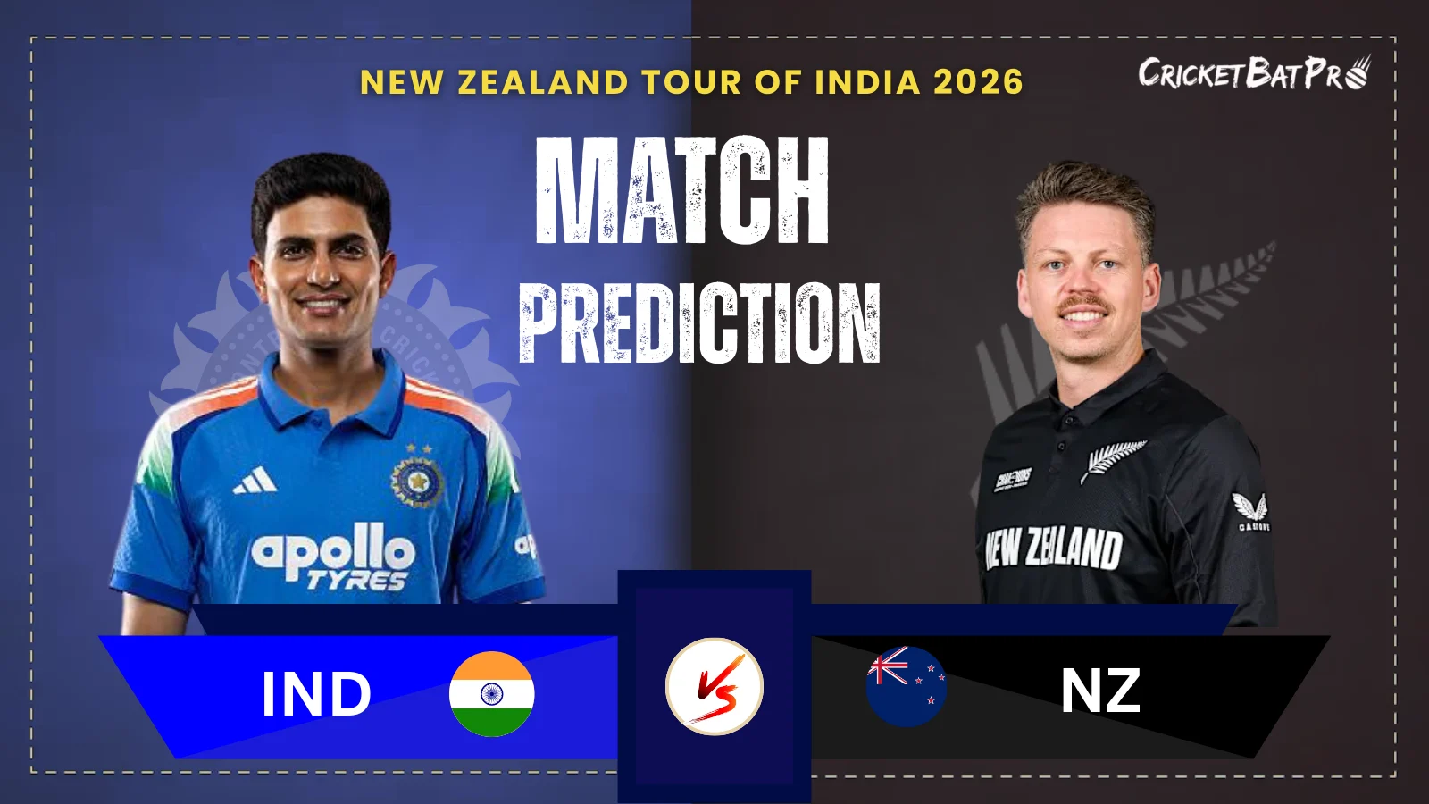 India vs New Zealand 1st ODI 2025