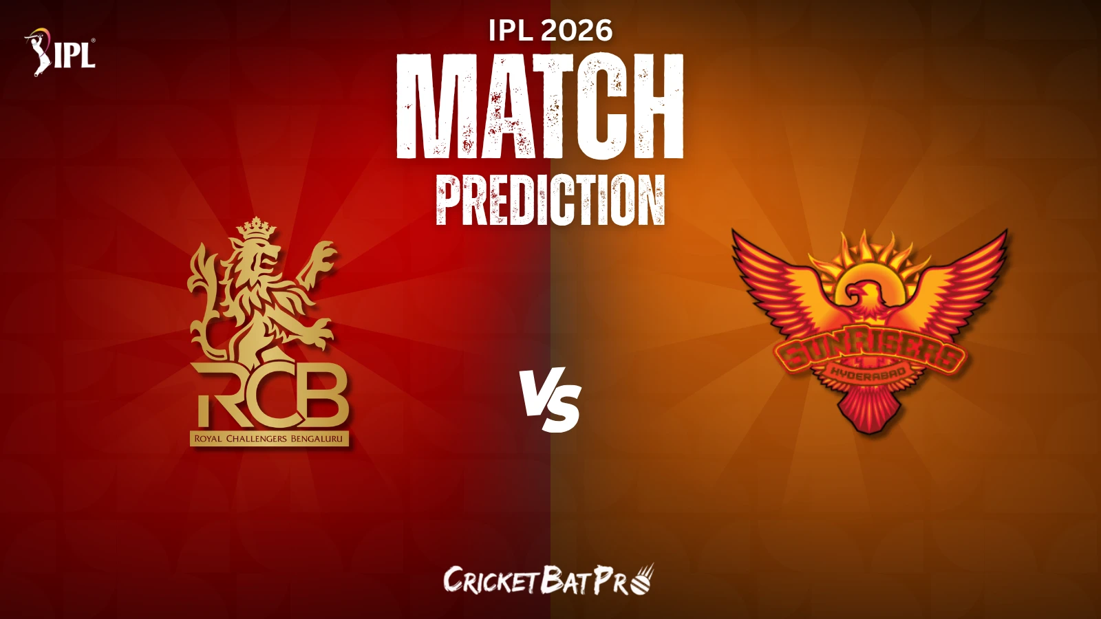 RCB vs SRH Match Prediction