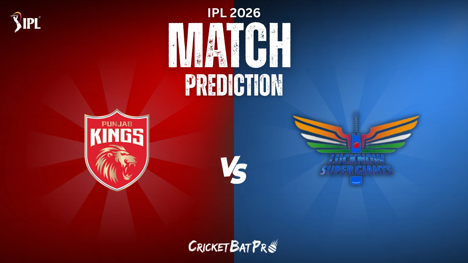 PBKS v LSG Match Prediction 2026