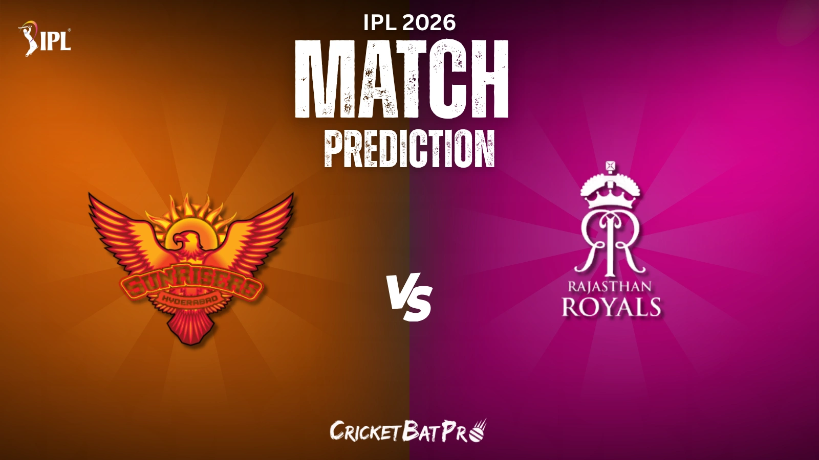 SRH v RR Match Prediction 2026