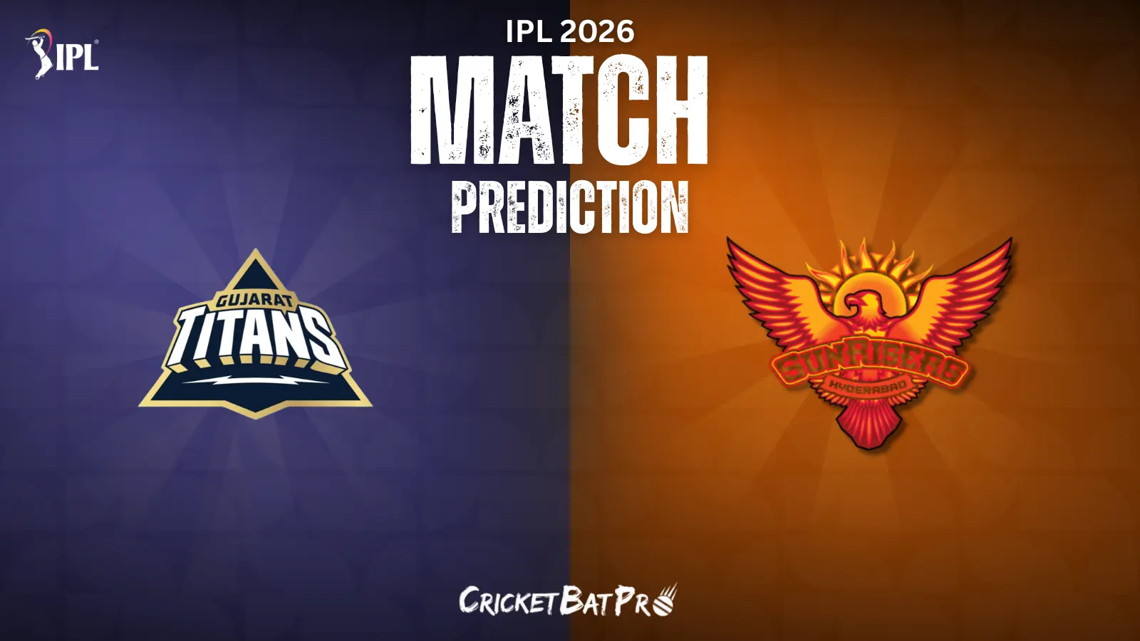 GT vs SRH Match Prediction