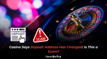 Casino Says Deposit Address Has Changed