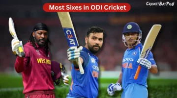 Top 10 Players with Most Sixes in ODI Cricket History (2025 Stats)
