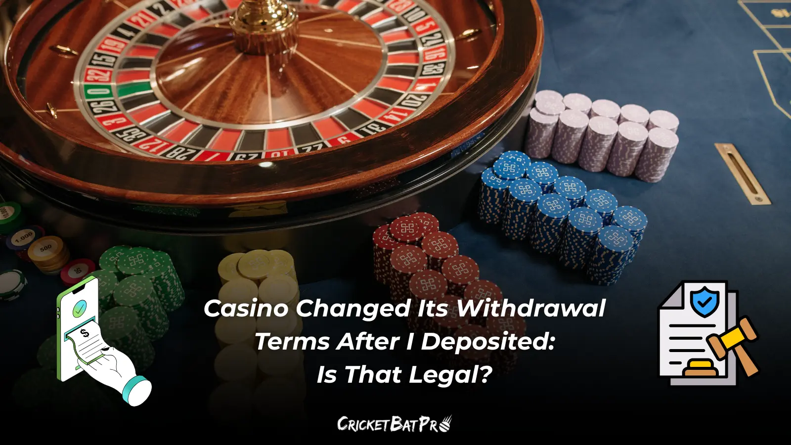 Casino Changed Withdrawal Terms after Deposited
